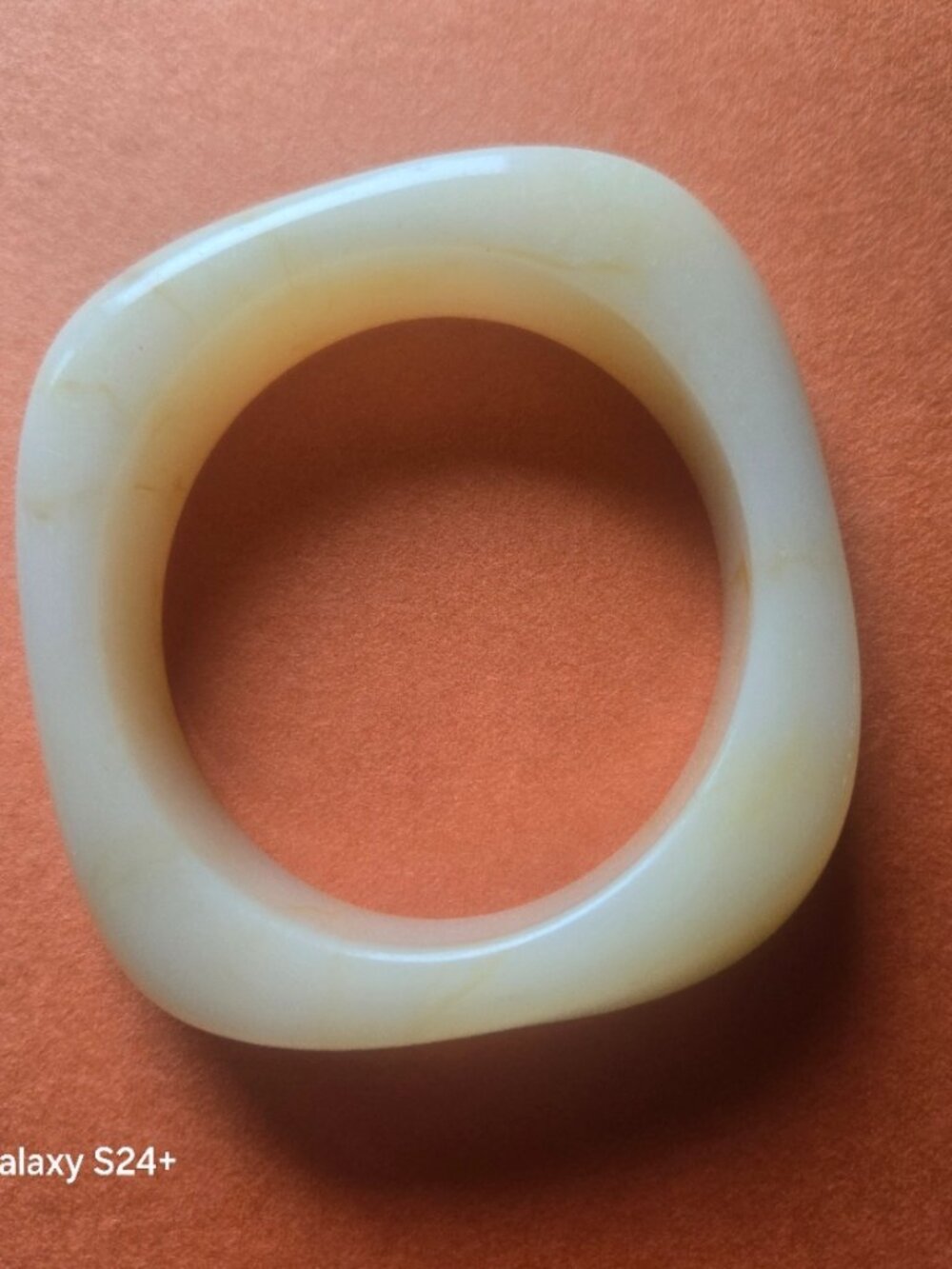 Chunky Irregular Acrylic Bangle Bracelet